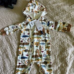 Gone Fishing Kids One Piece by Baby Starters - Multicolor